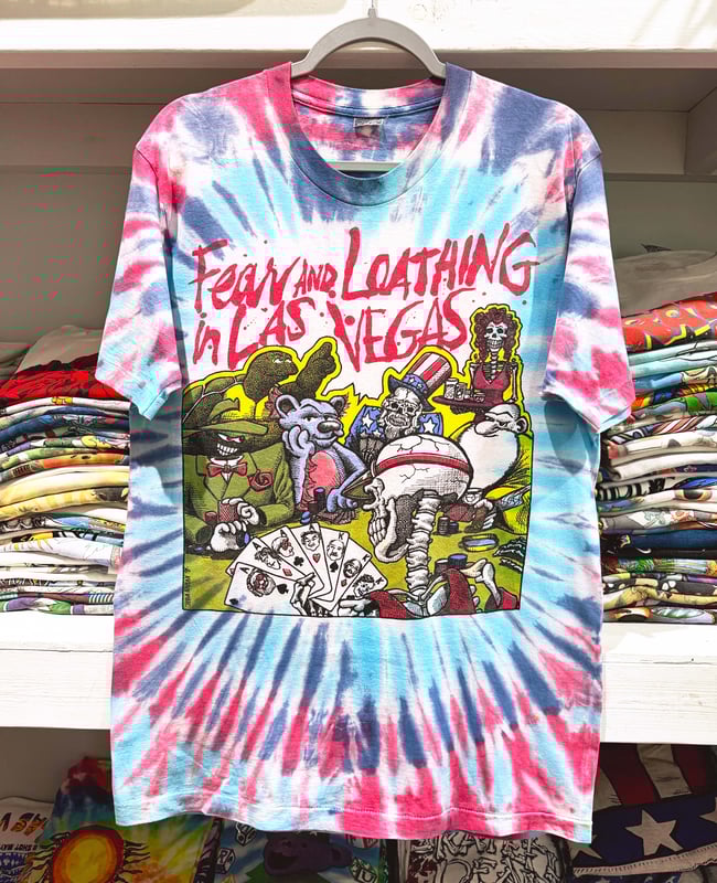 Grateful Dead 1995 Las Vegas 'Fear & Loathing' Lot T-Shirt - Size L+