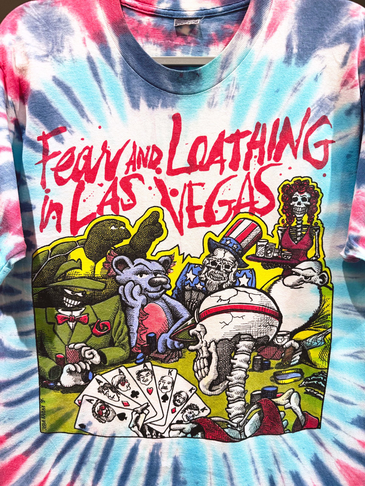 Grateful Dead 1995 Las Vegas 'Fear & Loathing' Lot T-Shirt - Size