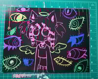 Image 2 of All Eyes On Me..? Print