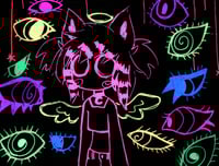 Image 1 of All Eyes On Me..? Print