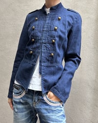 Image 2 of DENIM MILITARY JACKET