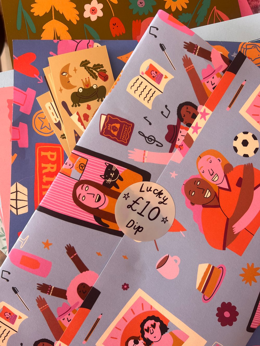 Image of *SUPER SECONDS* Lucky Dip Collage Kit