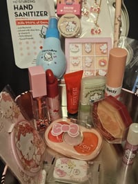 Image 3 of Hello Kitty Tin Case Makeup Bag 