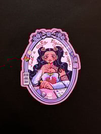 Image 1 of Just a Cutie Trying to Cope - Sticker