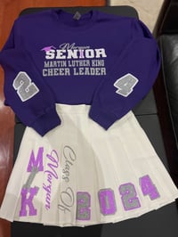 Image 2 of Grad Tennis Skirt Set