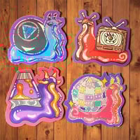 Retro Snail Sticker Pack