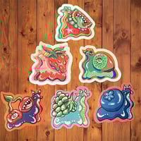 Fruit Snails Sticker Pack