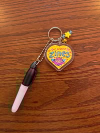 Fairy - Marker + Hand Drawn Keychain