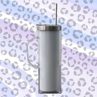 Image 2 of 20OZ STAINLESS STEEL HANDLED SNOWGLOBE