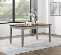 Image 3 of UNi-D146 / TABLE AND 4 - 6 X SIDE CHAIR SET