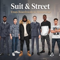 Suit and Street From Board to Streetwear Prompt Generator