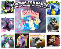 Image 4 of Fursuit Starter Pack - Badge, Brush, Fan, Balaclava, and Fursuit Spray for your new suit!