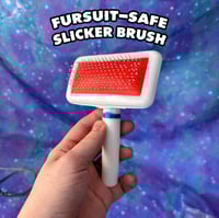 Image 7 of Fursuit Starter Pack - Badge, Brush, Fan, Balaclava, and Fursuit Spray for your new suit!