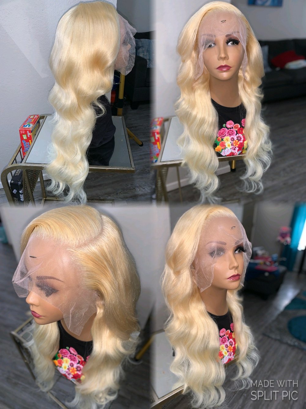 Image of 28 Inch 613 Body Wave Lace Frontal Wig 