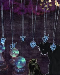 Image 1 of Dagger n Heart pendant necklace