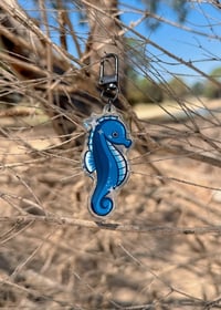 Image 2 of Epoxy keychain - Marine life (Multiple designs)
