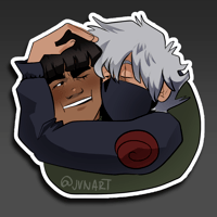 Squarsh Him Sticker