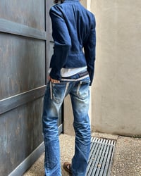 Image 4 of DISTRESSED DENIM JEANS NO. 2