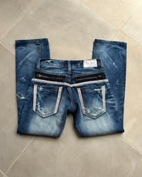 Image 6 of DISTRESSED DENIM JEANS NO. 2