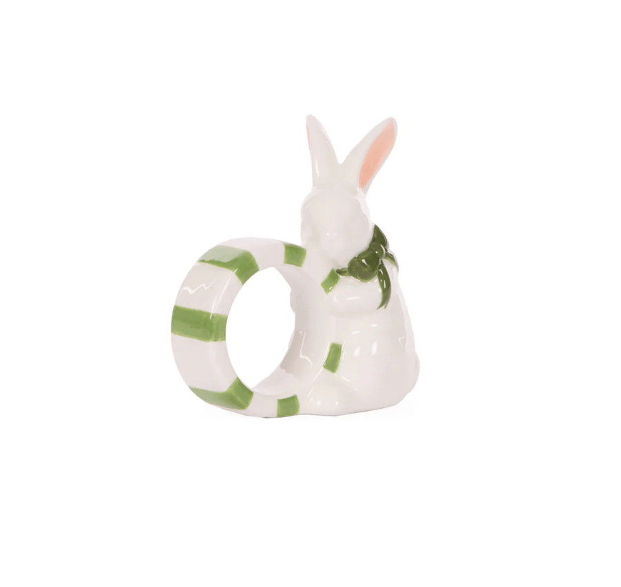 Image of Verdant Stripe Napkin Ring