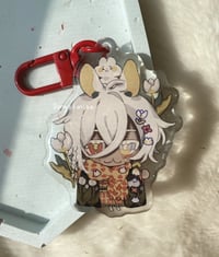 Image 1 of White Tulip Rabbit | Charm