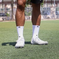 Image 1 of Pro Grip Socks - White
