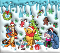 Image 2 of Christmas Winnie the Pooh