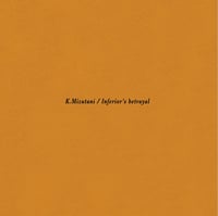 K.Mizutani "Inferior's Betrayal" 2xLP (Ferns Recordings) *Read Description*