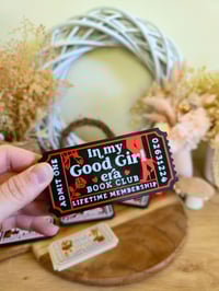 Image 1 of In my good girl era book club bookshelf decor