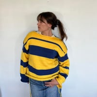 Image 4 of Blue & Yellow Jumper