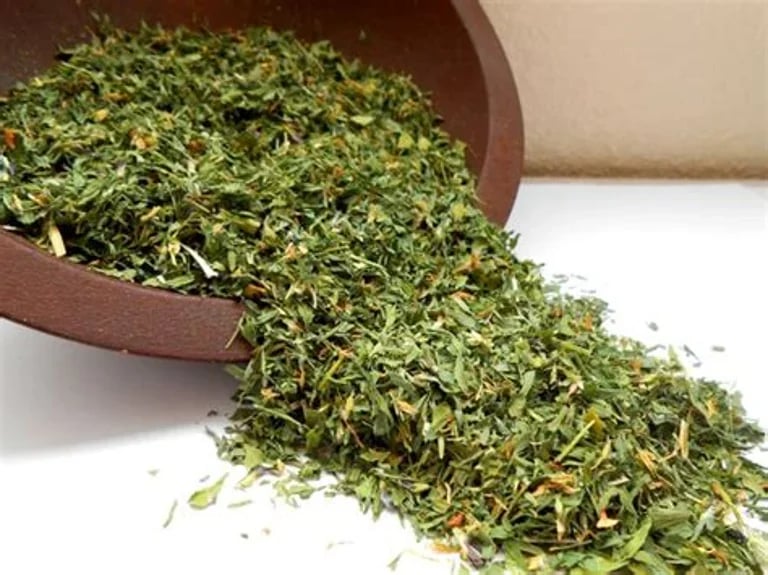 VEGETABLE FLAKES. Kale-Alfalfa-Watercress-Dandelion. 