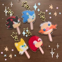 Image 2 of Acrylic Popsicle Charms and Stickers