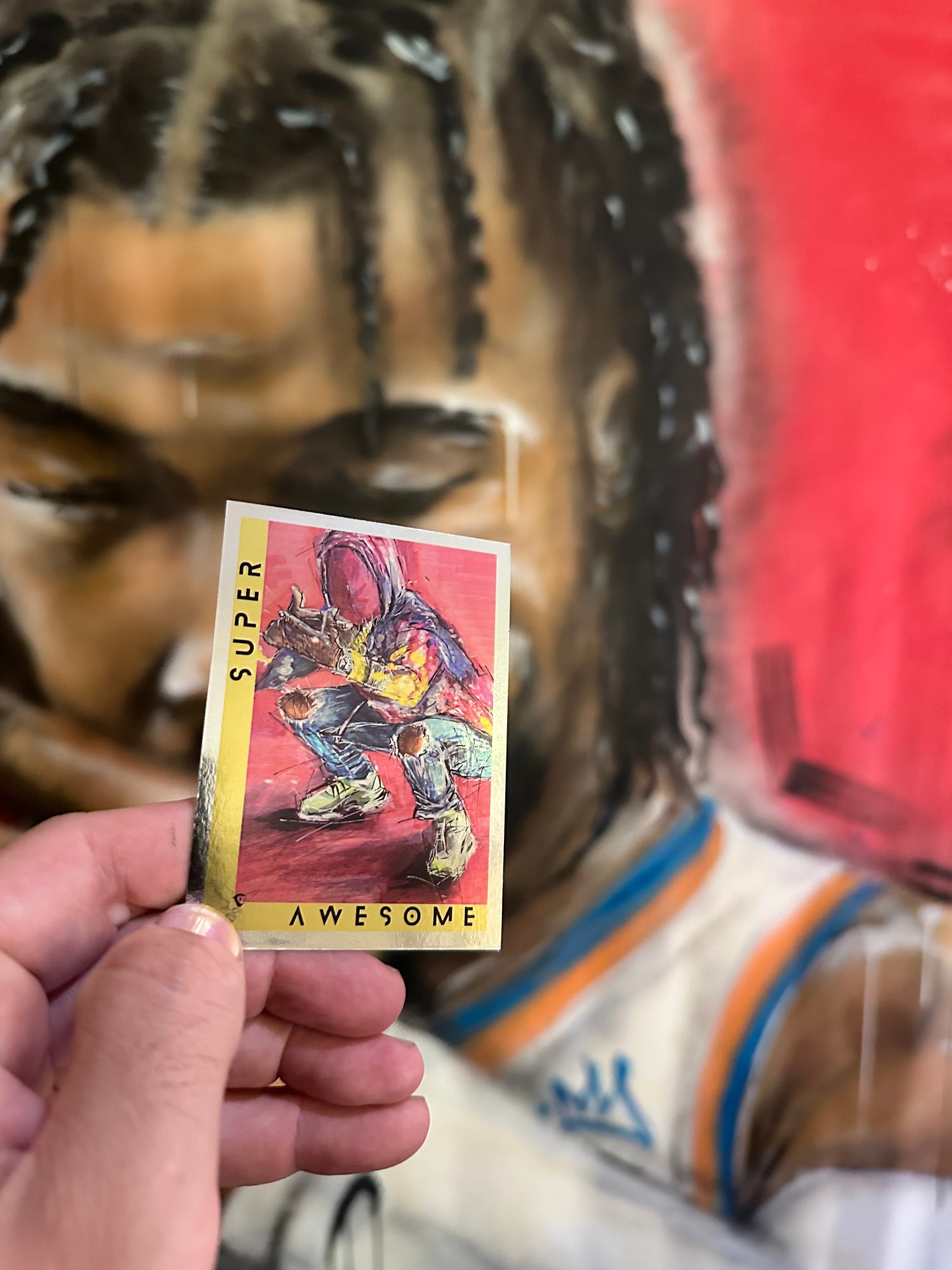 DEADSTOCK AWESOME GOD TRADING CARD