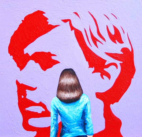 Image of Andy Warhol Self Portrait