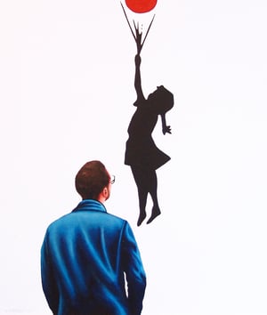 Image of Flying Balloon Girl