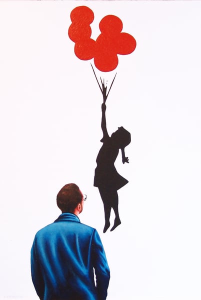 Image of Flying Balloon Girl