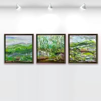 Image 1 of Windy hills - triptych, 28x28cm each