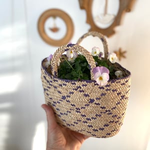 Image of LÉON panier en paille