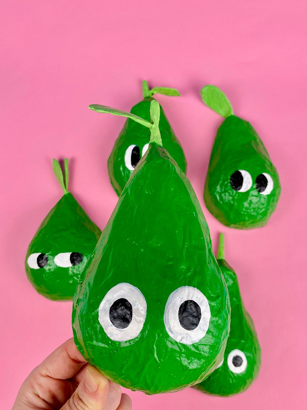 Image of WALL MASK PAPER - PEAR