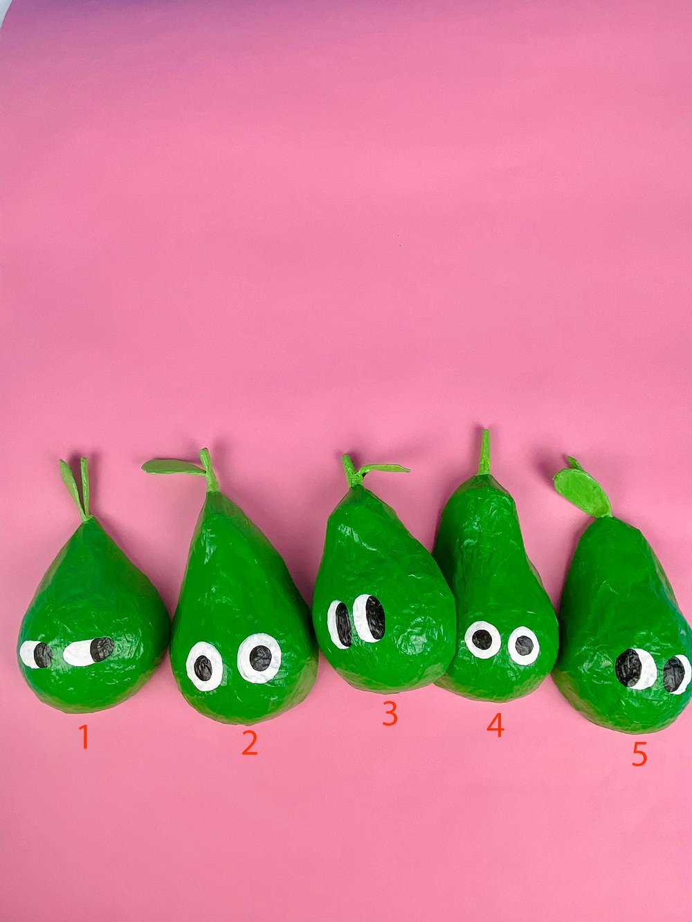 Image of WALL MASK PAPER - PEAR