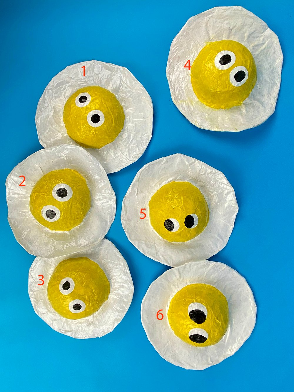 Image of WALL MASK PAPER - EGG