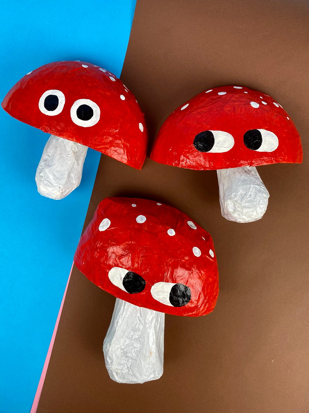 Image of WALL MASK PAPER - MUSHROOM