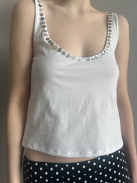 Image 7 of Pina Tank Top – SS26 white 