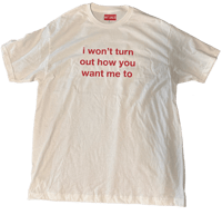 Image 1 of lyric tee 2 - extra large