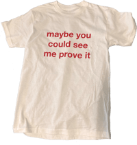 Image 1 of lyric tee 11 - small