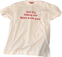 Image 1 of lyric tee 14 - large