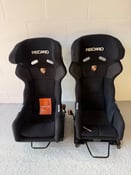 Image of 2x Genuine Recaro Pro Racer 99 SPG Porsche 996 GT3 RSR Cup Car Seats with Mounts