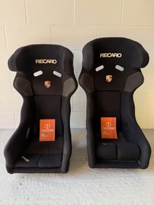 Image of 2x Genuine Recaro Pro Racer 99 SPG Porsche 996 GT3 RSR Cup Car Seats