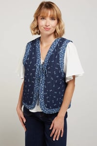 Image 1 of Chaleco Bandana Azul