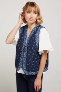 Image 2 of Chaleco Bandana Azul